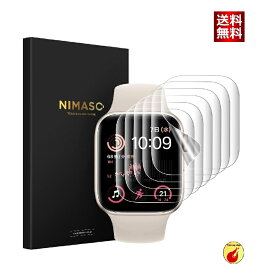 【6枚組】 NIMASO 液晶 保護 フィルム 38 / 40mm Apple Watch series SE / 6 / 5 / 4 / 3 対応 アップルウォッチ 用 NSW21C203