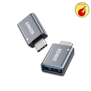 Anker USB-C & USB 3.0 ϊA_v^ 2Zbg Type C USB-A ő5Gbps MacBook Pro / MacBook Air / iPad Pro ̑ USB-C [p