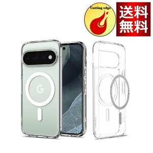 Spigen �yMagsafe�Ή��E���ϒx���z for Pixel 11 Pro �P�[�X �E���g���E�n�C�u���b�h�E�}�O�t�B�b�g (�N���A�E�z���C�g)