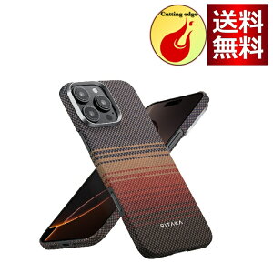 iPhone 16 Pro DP[X MagSafeΉ ㉺Jo[ A~h@ې CX[dΉ ϏՌ ^  Tactile Woven Case PITAKA S4F(Sunset^StarPeak^StarPeakR^Moonrisej