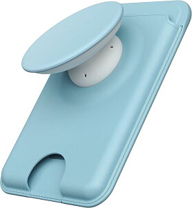 Sinjimoru �w�ɗD����MagSafe�O���b�v�ƃE�H���b�g����̂� 3���J�[�h���[�\ ���͎��� 3200G MagSafe�J�[�h�P�[�X iPhone 16/15/14/13/12�V���[�Y�Ή� M-Tap Tok Wallet�i�u���b�N�^�O���[�^�u���[�^�s���N�j