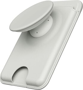 Sinjimoru �w�ɗD����MagSafe�O���b�v�ƃE�H���b�g����̂� 3���J�[�h���[�\ ���͎��� 3200G MagSafe�J�[�h�P�[�X iPhone 16/15/14/13/12�V���[�Y�Ή� M-Tap Tok Wallet�i�u���b�N�^�O���[�^�u���[�^�s���N�j