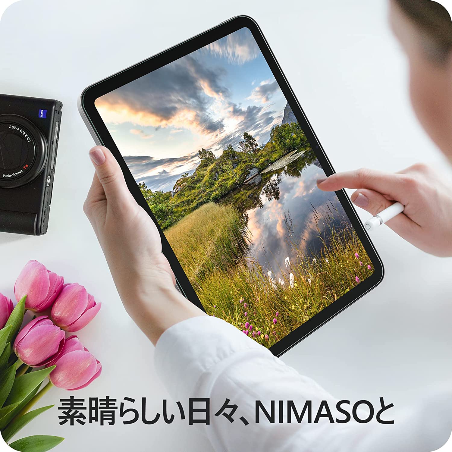 楽天市場】NIMASO ガラスフィルム iPad 第10世代 10.9 インチ 2022 用