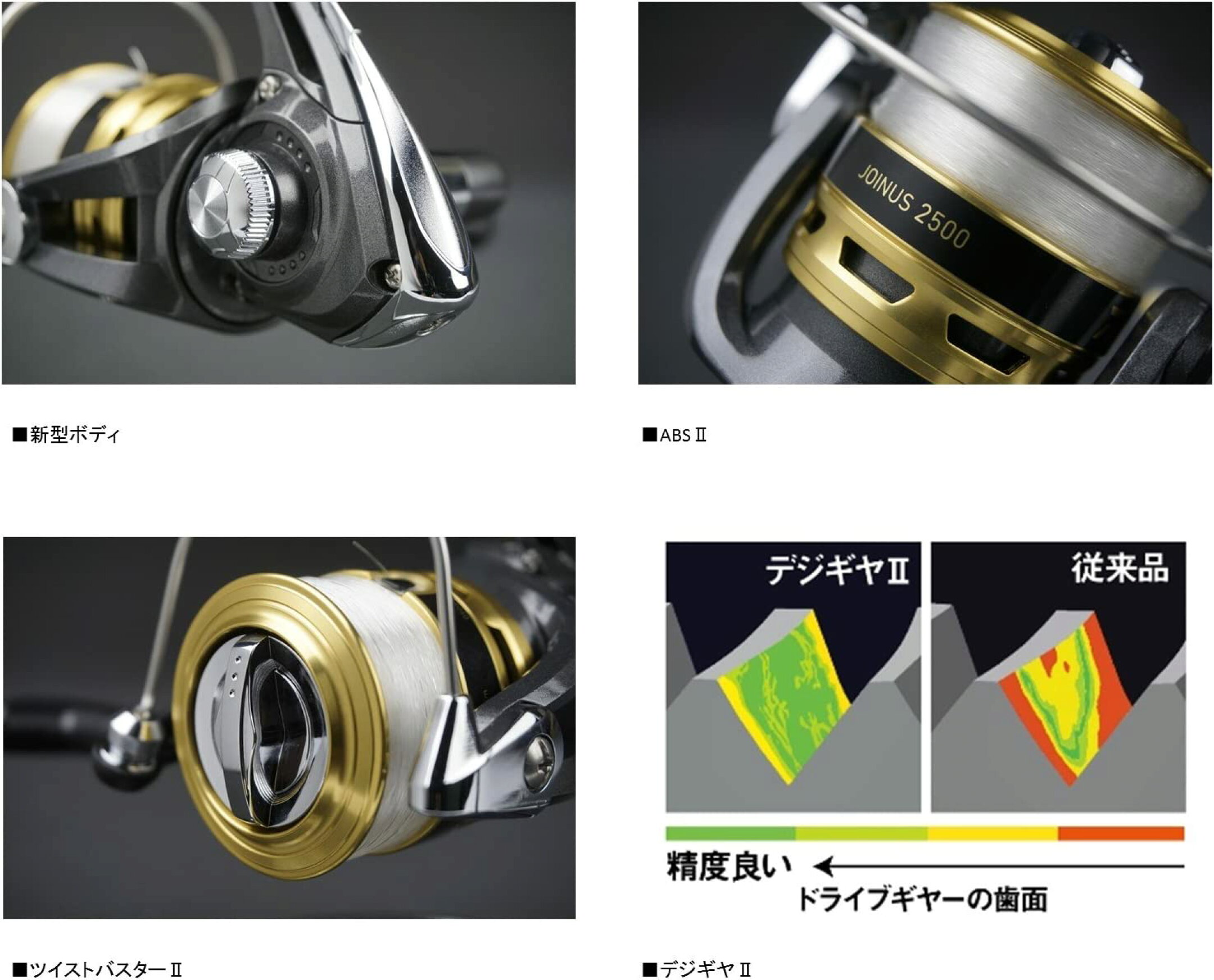 ダイワ(DAIWA)スピニングリール(糸付き)6ジョイナス(2016モデル)ナイロンライン付