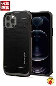 Spigen iPhone12Pro ケース iPhone12 ケース 耐衝撃 バンパーケース 二重構造 米軍MIL規格取得 プリズムパターン カメラ保護 Qi充電 ワイヤレス充電 アイフォン12 ケース アイフォン12プロケース ネオ