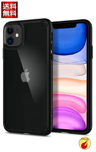 Spigen iPhone11P[X NA ϏՌ ČRMILKi擾 Jی Ռz S PC TPU w\ Qi[d CX[d ACtH11P[X VsQ EgEnCubh (}bgEubN
