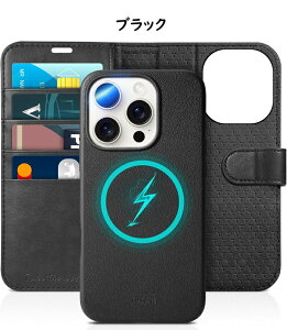 TUCCH iPhone 16 Pro Ή P[X 蒠^ 2 in 1  ACtH[16v蒠^P[X O\ J[h|Pbgt [RFIDubLO] uX^h@\ PU Ռz ӂ16v