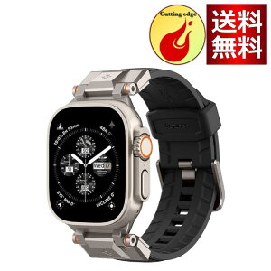 Apple Watch �o���h 49/46/45/44mm�yApple Watch Ultra3/Ultra2/Ultra/11/10/9/8/7/6/5/4/SE3/SE2/SE �Ή��z �������� �ϋv�� �����x���g �f�����v���E�A�[�}�[ AMP06065 (�u���b�N)