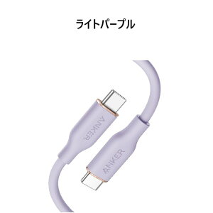 Anker PowerLine III Flow USB-C & USB-C �P�[�u�� Anker���܂Ȃ��P�[�u�� 240W �����o���h�t�� USB PD�Ή� �V���R���f�ލ̗p iPhone 17 / 16 / 15 Galaxy iPad Pro MacBook Pro/Air �e��Ή� 1.8m ���S5�F�W�J��