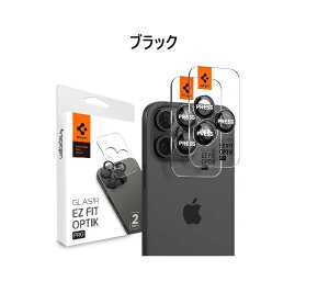 Spigen iPhone 16 Pro/Pro Max JیtB 9HdxKX iPhone16Pro/ProMaxΉ YveN^[ 2 (ubN/`^jE/uCgVo[j