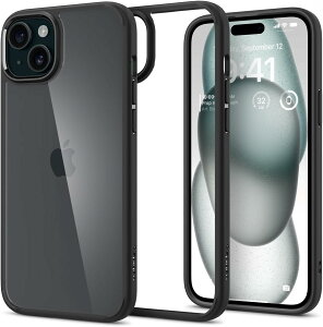 Spigen yn18N̋Zṕz iPhone 15 P[X NA ϏՌ ςȂ ČRMILKi擾 Xgbvz[  TPU op[P[X 2d\ Yی C菝h~ CX[dΉ EgE
