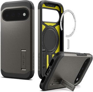 Spigen �yMagsafe�Ή��E�ČRMIL�K�i�z for Pixel 11 �P�[�X �^�t�A�[�}�[�E�}�O�t�B�b�g (�S3�J���[)