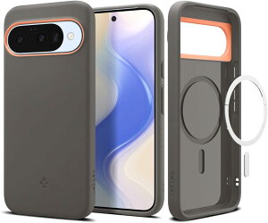 Spigen Pixel 10 / 10 Pro �P�[�X MagSafe�Ή� �ϋv�� �\�t�g �ق��肪�t���ɂ����f�� �c�[�g���J���[ �i�m�|�b�v�E�}�O�t�B�b�g (�S3�J���[)