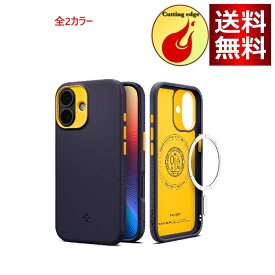 Spigen 【創業18年の技術力】iPhone 17 MagSafe対応 マグネット搭載 ストラップホール 米軍MIL規格 ナノポップ・マグフィット (全2カラー)