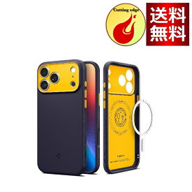 Spigen 【創業18年の技術力】 iPhone 17 Pro MagSafe対応 マグネット搭載 ストラップホール 米軍MIL規格 ナノポップ・マグフィット (ブルーベリー・ネイビー) ACS09966