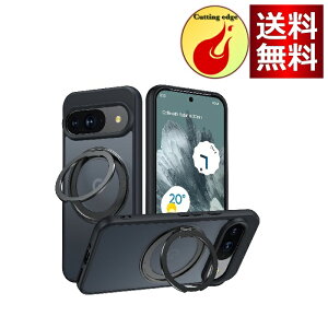 Google Pixel 9 / Pixel 9 Pro p P[X MagsafeΉ sNZ9 v Jo[ 360°]X^h X}zP[X gуP[X CX[d ԍڃz_[ Ή Xgbvt  wh~ ϖh~ 