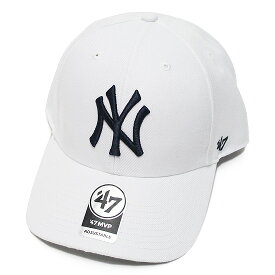 '47 フォーティーセブン キャップ 帽子 YANKEES '47 MVP CAP メンズ レディース ニューヨーク ヤンキース ホワイト 白