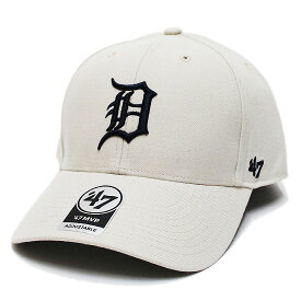 '47 フォーティーセブン デトロイト タイガース キャップ 帽子 DETROIT TIGERS '47 MVP CAP メジャーリーグ MLB カーブバイザー ホワイト系 白系