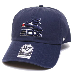 '47 �t�H�[�e�B�[�Z�u�� �V�J�S �z���C�g�\�b�N�X �L���b�v CHICAGO WHITESOX COOPERSTOWN '47 CLEAN UP CAP ���W���[���[�O MLB ���S�h�J �l�C�r�[