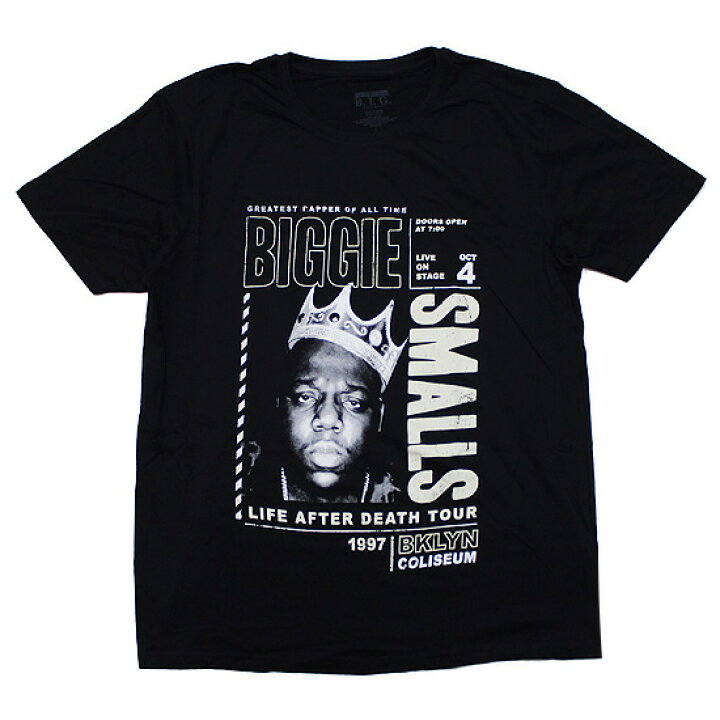 楽天市場】THE NOTORIOUS B.I.G. ノトーリアスBIG 半袖Tシャツ ラップT 