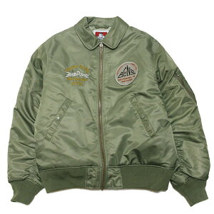 BEN DAVIS xfCrX X[xjA tCgWPbg SOUVENIR EMB FLIGHT JACKET Xg[g [N ChVGbg  T-26380001 J[L M L XL