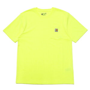 CARHARTT �J�[�n�[�g K87 �|�P�b�g����T�V���c �|�PT WORKWEAR POCKET S/S TEE �X�g���[�g ���[�N �V���v�� ��� ���S�p�b�` �r�b�O�V���G�b�g USA��� ���C���O���[�� M L XL