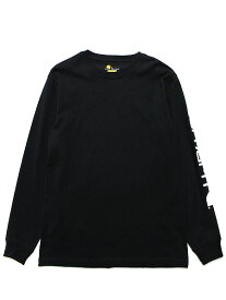 CARHARTT カーハート 長袖Tシャツ ロンT WORKWEAR GRAPHIC LOGO L/S TEE メンズ ストリート ワーク ロゴプリント K231 ブラック 黒 S M L XL