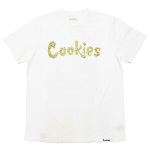 COOKIES CLOTHING �N�b�L�[�Y�N���[�W���O ����T�V���c CKS ORIGINAL MINT WEED FILL S/S TEE �X�g���[�g ���S �v�����g �z���C�g �� M L XL