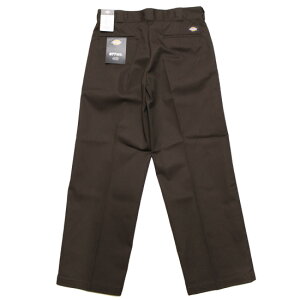 DICKIES �f�B�b�L�[�Y ���[�Y�t�B�b�g ���[�N�p���c LOOSE FIT 877 WORK PANTS �X�g���[�g �X�P�[�g ���C�h�V���G�b�g �u���E�� 30 32 34 36 38