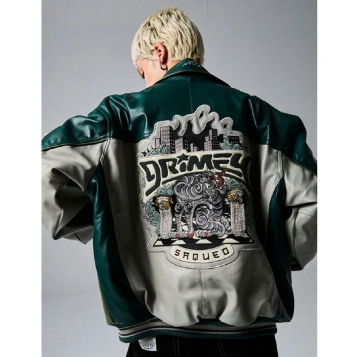 楽天市場】GRIMEY グライミー PUレザージャケット DEEPER PU LEATHER