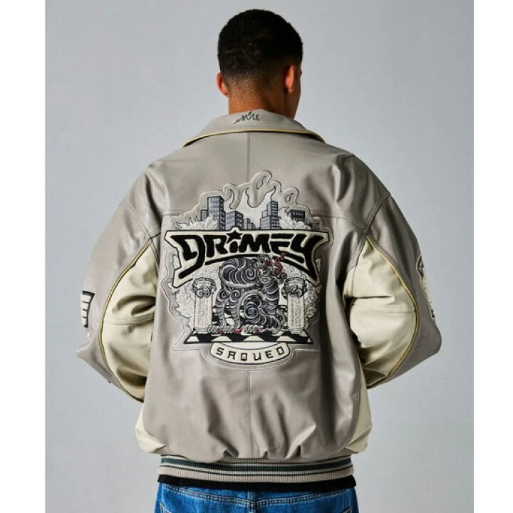 楽天市場】GRIMEY グライミー PUレザージャケット DEEPER PU LEATHER 