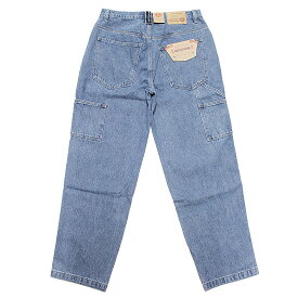 KNO BETTA ノーベター バギー デニムパンツ ジーンズ 999 BAGGY DENIM PANTS ストリート ヒップホップ スケート ペインター ワイドシルエット ブルー 青 30 32 34 36 38 40