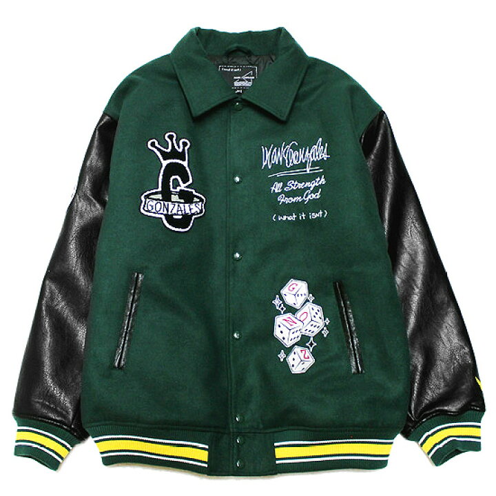 What it isNt)ART BY MARK GONZALES スタジャン Mark Gonzales 