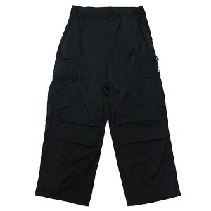 PRO CLUB �v���N���u �i�C�����J�[�S�p���c OVERSIZED CARGO PANTS �X�g���[�g �I�[�o�[�T�C�Y�V���G�b�g ���h���[�R�[�h �u���b�N �� M L