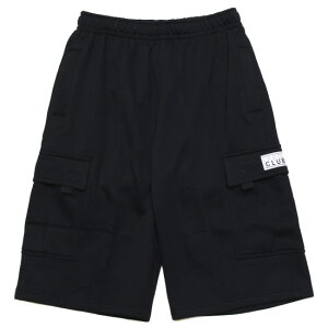 PRO CLUB �v���N���u �X�E�F�b�g�J�[�S�V���[�c HEAVYWEIGHT FLEECE CARGO SHORTS �X�g���[�g ���C�h�V���G�b�g �w���B�[�E�F�C�g ���N�� �u���b�N M L XL XXL