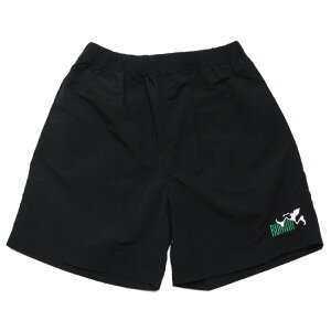 RAP ATTACK ���b�v �A�^�b�N �i�C�����V���[�c RUNNIN' SHORTS �X�g���[�g �q�b�v�z�b�v �t�@�[�T�C�h ���C�h�V���G�b�g RASA25-PT003 �u���b�N �� M L XL