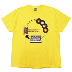 RAP ATTACK ���b�v �A�^�b�N ����T�V���c C.R.E.A.M. S/S TEE �X�g���[�g �q�b�v�z�b�v �E�[�^���N���� �v�����g RASA25-ST003 �C�G���[ L XL XXL