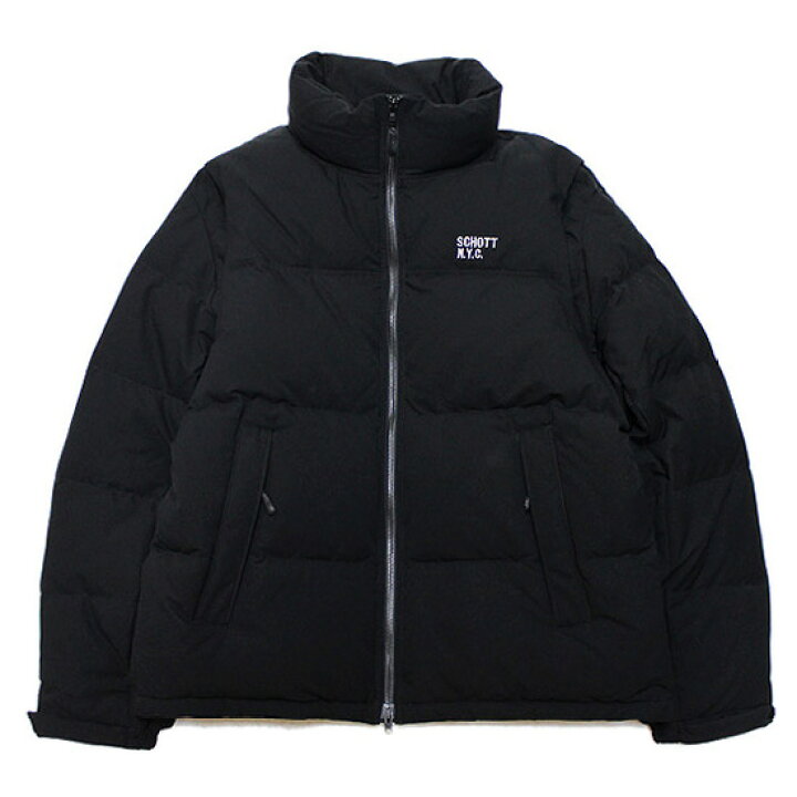 楽天市場】SCHOTT ショット アウター ダウンジャケット 2WAY 2TONE 