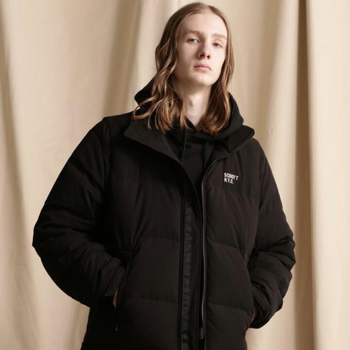楽天市場】SCHOTT ショット アウター ダウンジャケット 2WAY 2TONE 
