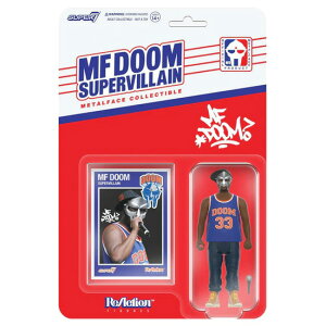 SUPER7 �X�[�p�[7 MF DOOM MF�h�D�[�� �t�B�M���A REACTION FIGURES NYC �q�b�v�z�b�v �A�[�e�B�X�g 9.5cm