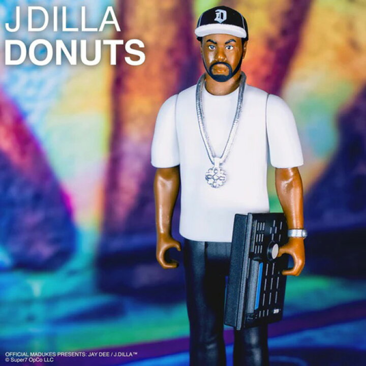 楽天市場】SUPER7 スーパー7 J DILLA ジェイディラ フィギュア J DILLA フィギュア ストリートファッション