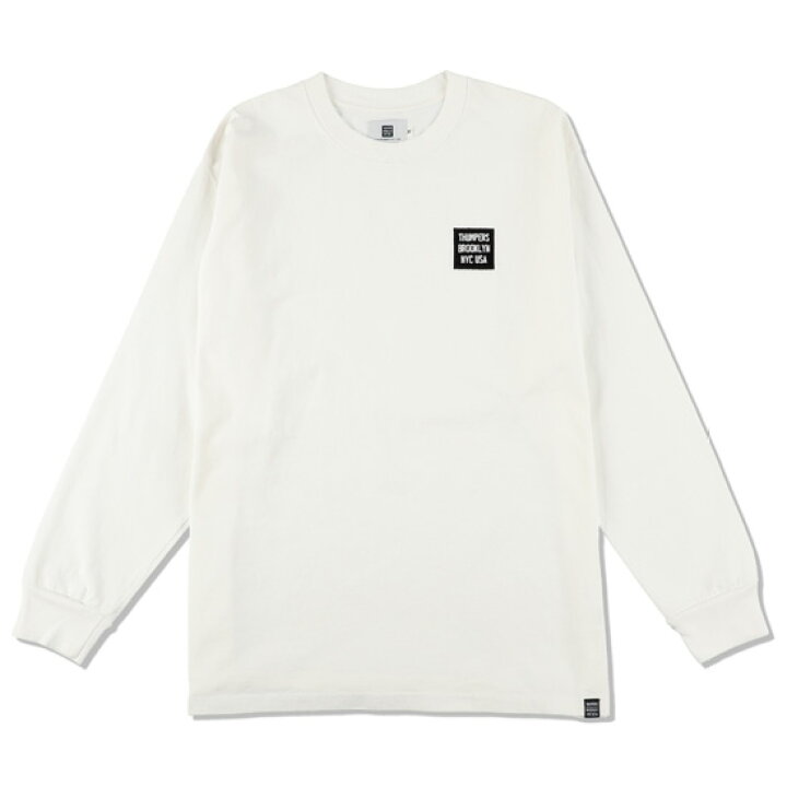 楽天市場】THUMPERS サンパーズ 長袖Tシャツ ロンT BOXLOGO L/S TEE 