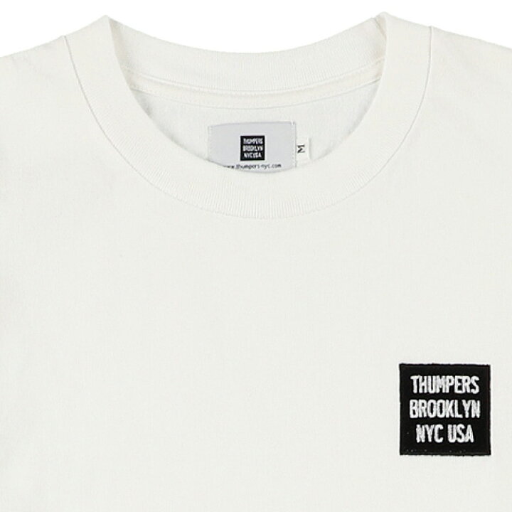 楽天市場】THUMPERS サンパーズ 長袖Tシャツ ロンT BOXLOGO L/S TEE 