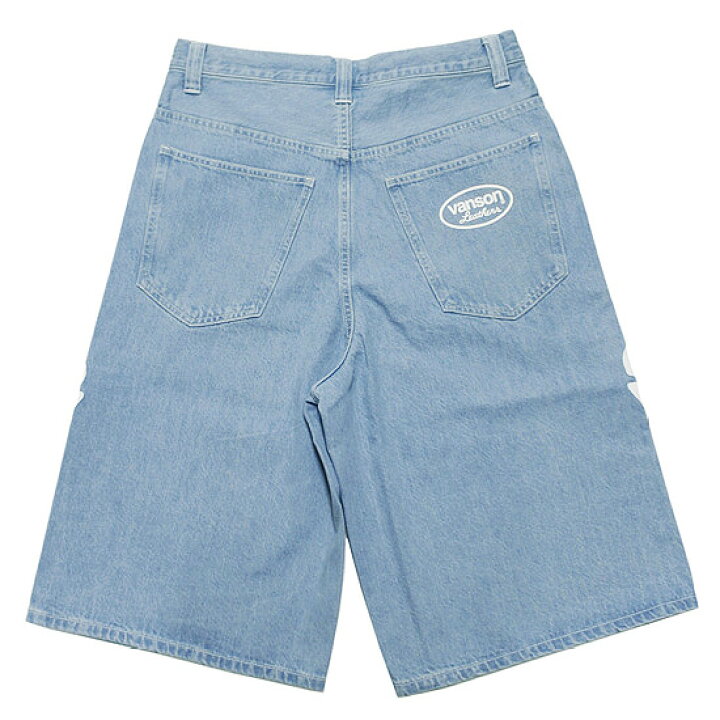 楽天市場】VANSON バンソン デニムショーツ ハーフパンツ BONE DENIM 
