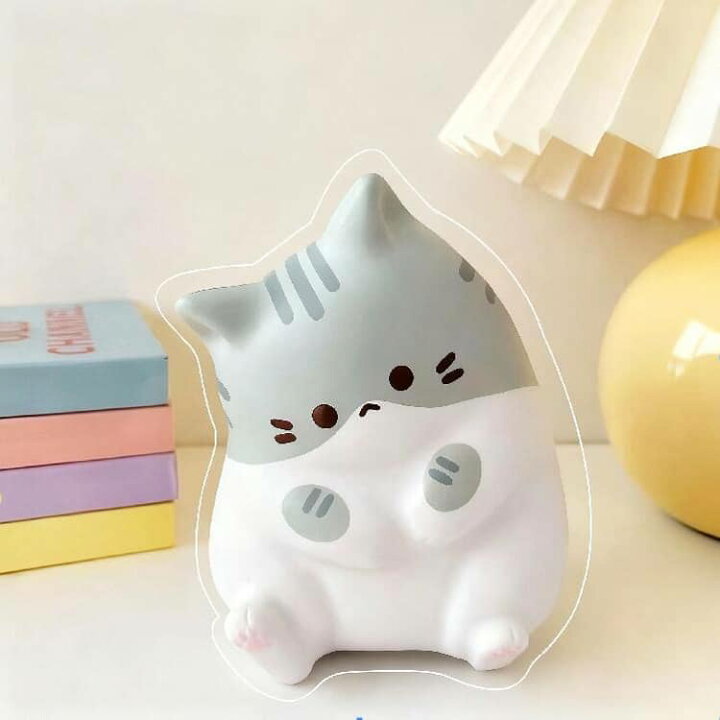 楽天市場】【10個セット】おもしろ 猫 グッズ ネコ スクイーズ 玩具 