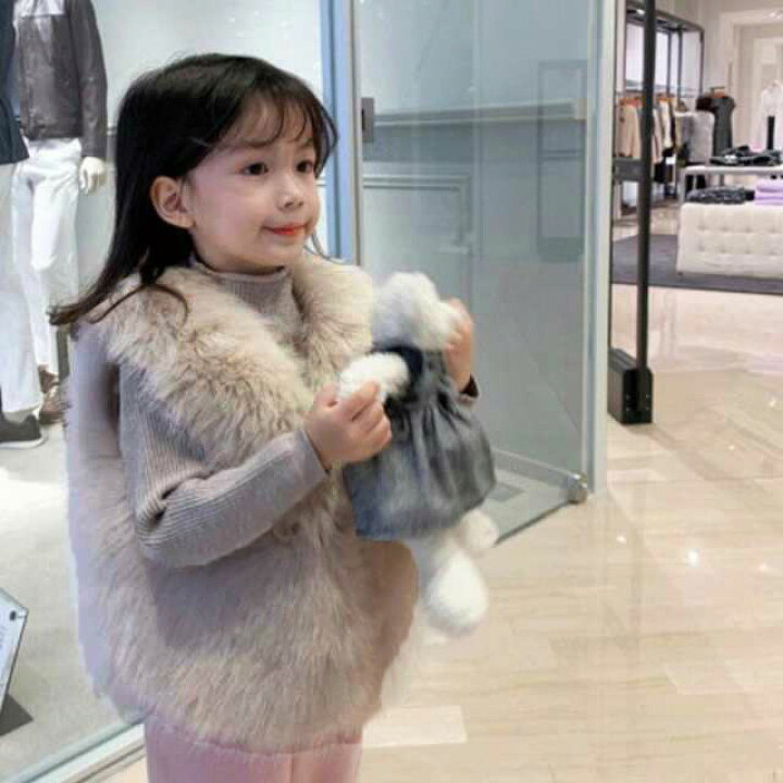 楽天市場】ファーベスト キッズ 子供服 ベスト 秋 冬 コート ふわうわ 