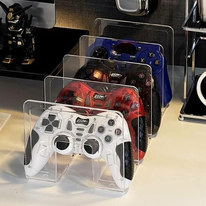 楽天市場】ゲームコントローラー収納ラック 4台置き ゲーム機 収納 