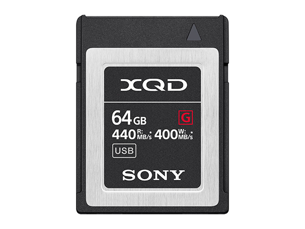 お取り寄せ 高品質 11月12日入荷予定 XQDメモリーカード 64GBQD-G64F おトク Gシリーズ