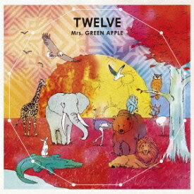 Mrs. GREEN APPLE／TWELVE (通常盤) (CD) UPCH-20411 2016/1/13発売