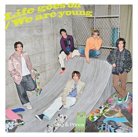 【特典配布終了】 King & Prince／Life goes on / We are young (初回限定盤A) (CD+DVD) UPCJ-9038 2023/2/22発売 キンプリ